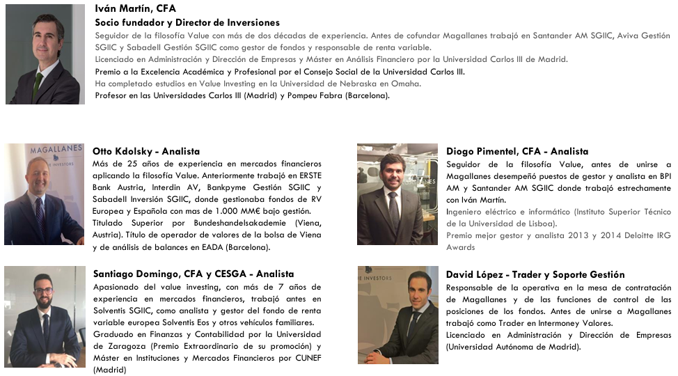 Equipo Magallanes Value Investors