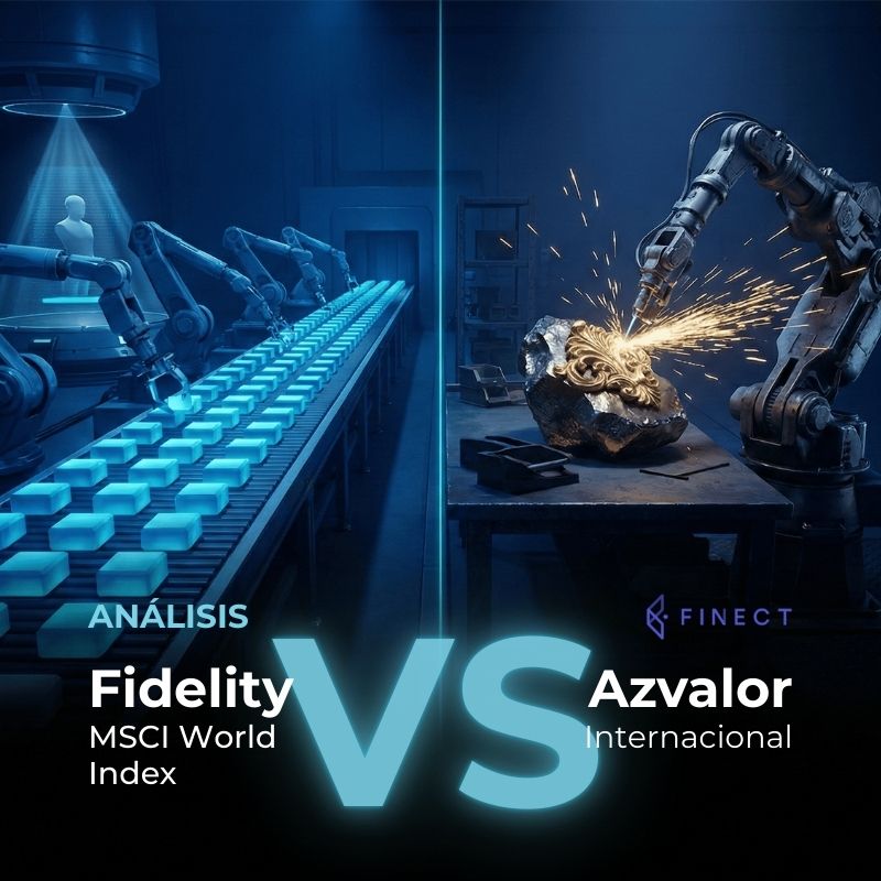 Gestión Pasiva vs Deep Value: Comparativa Fidelity MSCI World y Azvalor Internacional