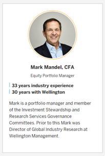 imagen de Mark Mandel en referencia a su salida como gestor del wellington global steward fund.