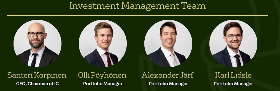 equipo-gestion-sifter-fund-global-santeri-korpinen El Investment Management Team del Sifter Fund Global, liderado por Santeri Korpinen, responsable de las decisiones diarias de inversión mediante un enfoque colegiado.